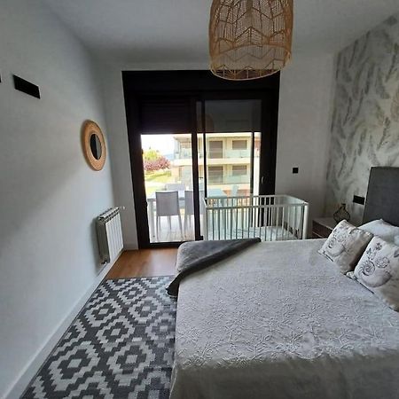 Precioso Apartamento Con Terraza Y Piscina En Portonovo-Sanxenxo Buitenkant foto