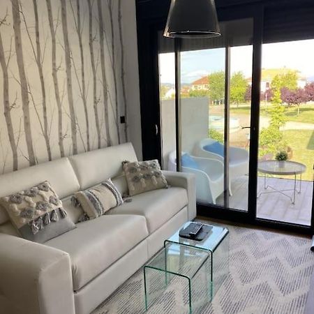 Precioso Apartamento Con Terraza Y Piscina En Portonovo-Sanxenxo Buitenkant foto