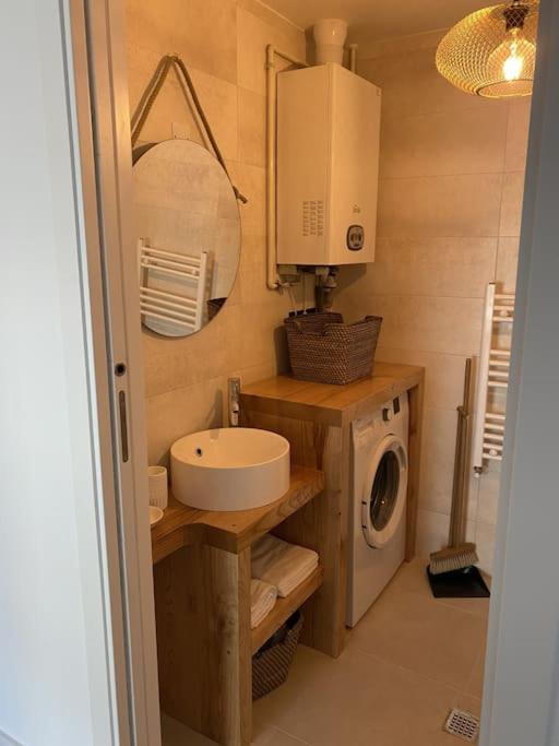 Precioso Apartamento Con Terraza Y Piscina En Portonovo-Sanxenxo Buitenkant foto