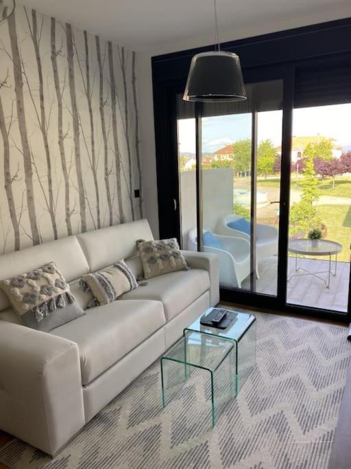 Precioso Apartamento Con Terraza Y Piscina En Portonovo-Sanxenxo Buitenkant foto