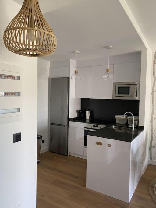 Precioso Apartamento Con Terraza Y Piscina En Portonovo-Sanxenxo Buitenkant foto