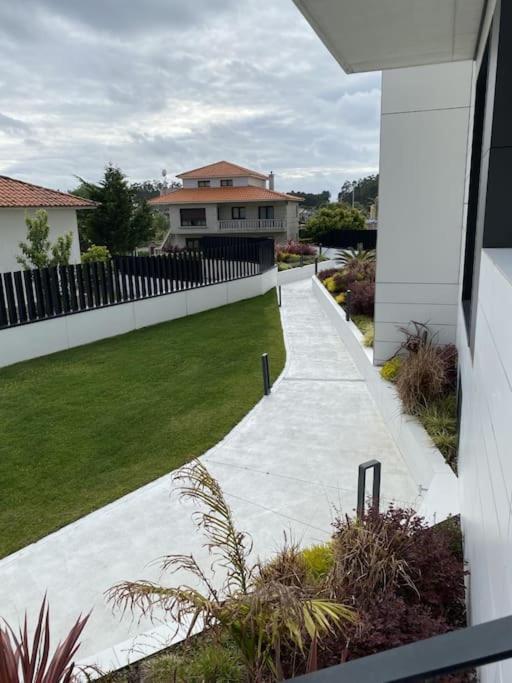Precioso Apartamento Con Terraza Y Piscina En Portonovo-Sanxenxo Buitenkant foto