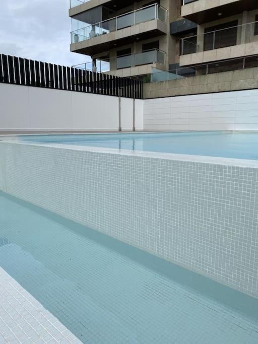 Precioso Apartamento Con Terraza Y Piscina En Portonovo-Sanxenxo Buitenkant foto