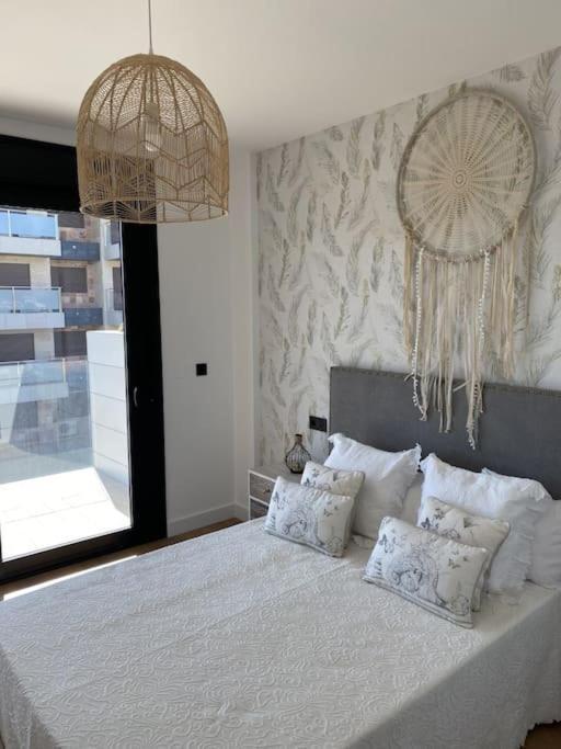 Precioso Apartamento Con Terraza Y Piscina En Portonovo-Sanxenxo Buitenkant foto