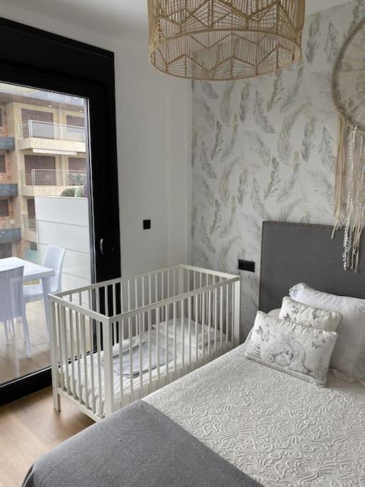 Precioso Apartamento Con Terraza Y Piscina En Portonovo-Sanxenxo Buitenkant foto