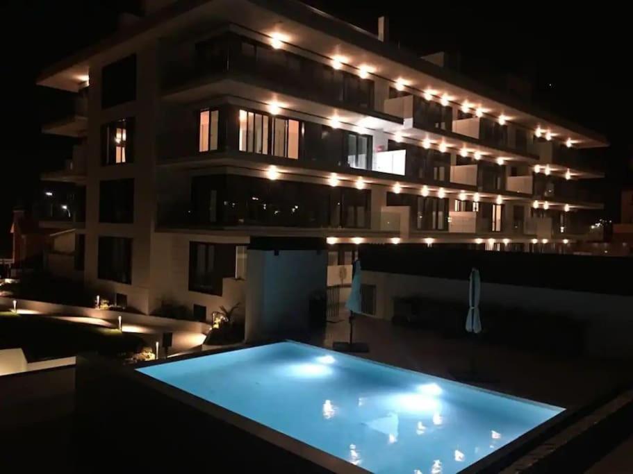 Precioso Apartamento Con Terraza Y Piscina En Portonovo-Sanxenxo Buitenkant foto