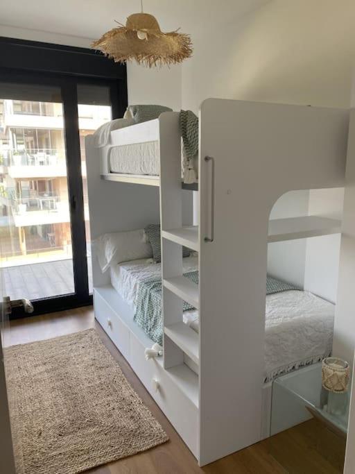 Precioso Apartamento Con Terraza Y Piscina En Portonovo-Sanxenxo Buitenkant foto