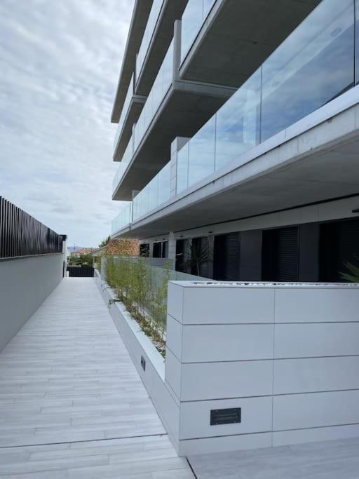 Precioso Apartamento Con Terraza Y Piscina En Portonovo-Sanxenxo Buitenkant foto