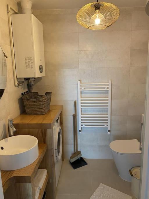 Precioso Apartamento Con Terraza Y Piscina En Portonovo-Sanxenxo Buitenkant foto
